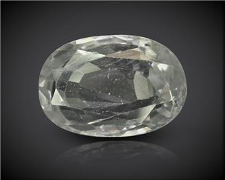 White Zircon Natural Certified 3.07 carats (DIN 90198 )